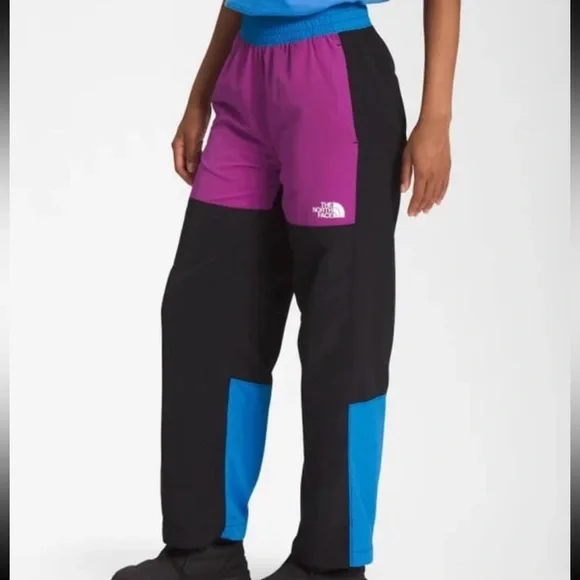The North Face NWT Nylon Colorblock Easy Pant Womens Medium - Picture 1 of 16